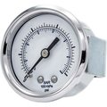 Engineered Specialty Products, Inc PIC Gauges 2" Pressure Gauge, 1/4" NPT, Dry Fillable, 0/100 PSI Range, U-Clamp Mount, 103D-204E 103D-204E